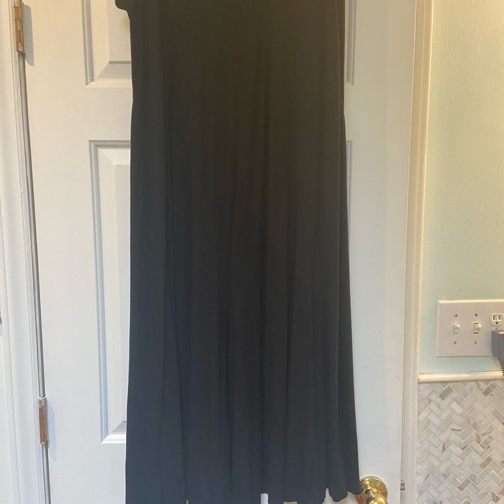 Chico’s Black Maxi Skirt - Flowy Lightweight Silhouette